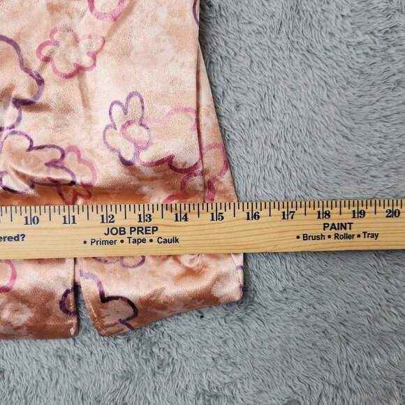 Wild Fable Slip Dress Womens S Floral Pink Short Sleeveless Square Neck Straps - Picture 9 of 16